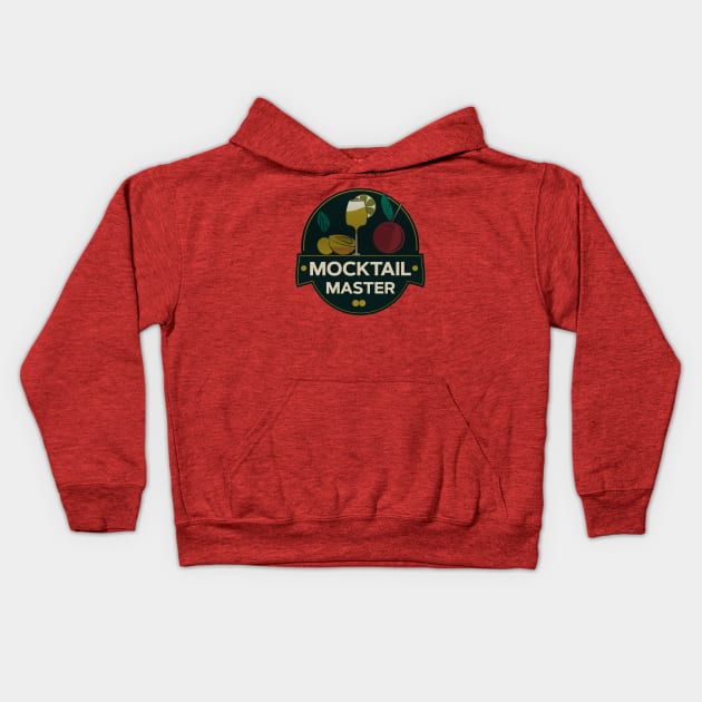 Mocktail Master Kids Hoodie by Alexander Luminova